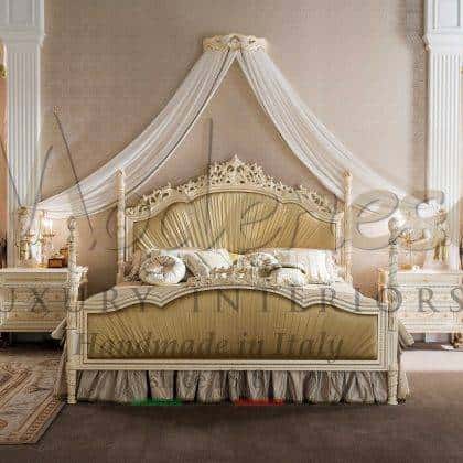 Роскошные итальянские кровати в классическом стиле элегантный стиль барокко в современных интерьерах элегантная классика в современной планировке роскошная итальянская спальня на заказ производство итальянской эксклюзивной мебели спальни на заказ