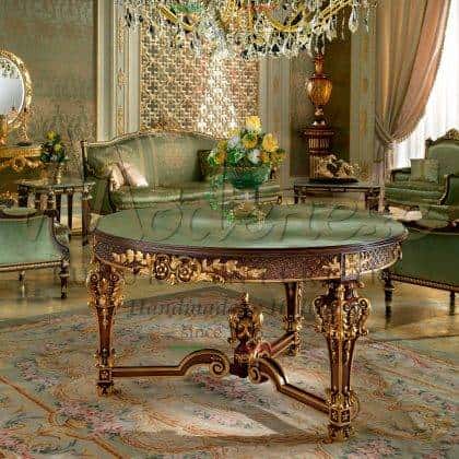 Роскошный венецианский столик вырезанный в ручную итальянскими мастерами топ из зеленого оникса драгоценные камни мебель для вип клиентов роскошные итальянские столики на заказ из массива дерева классика барокко премиум класс