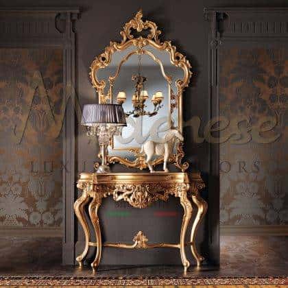 Дизайнерское зеркало в дворцовом стиле классический дизайн итальянское высокое качество уникальный дизайн на заказ роскошный декор элитных интерьеров в стиле классика