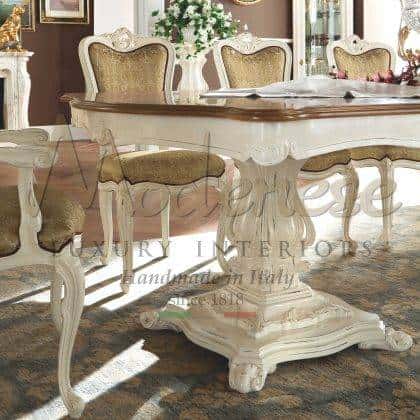 Высокое итальянское качество производства обеденные столы эксклюзивного дизайна из массива дерева сделанные в ручную итальянскими мастерами разработанные лучшими итальянскими дизайнерами полностью на заказ