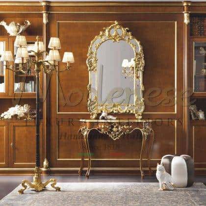 Роскошные итальянские зеркала ручной работы резьба по дереву 100% итальянское производство самого высокого качества эксклюзивный роскошный дизайн классический стиль венецианский уникальный дизайн