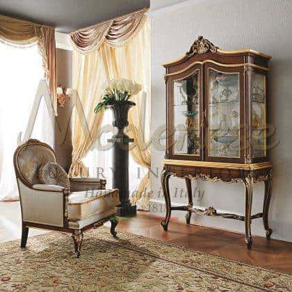 Люксовая итальянская мебель для вилл и дворцов дизайн интерьера в классическом стиле роскошные витрины комоды мебель на заказ инкрустированная итальянская резьба по дереву роскошный стиль классика барокко мебель премиального качества элегантный роскошный дизайн