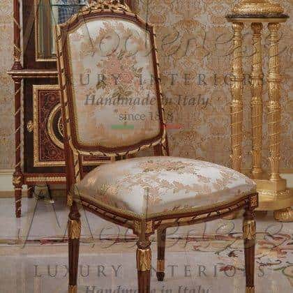Бессмертная классика роскошный дизайн стулья и кресла на заказ в классическом стиле от производителя итальянской мебели премиального класса