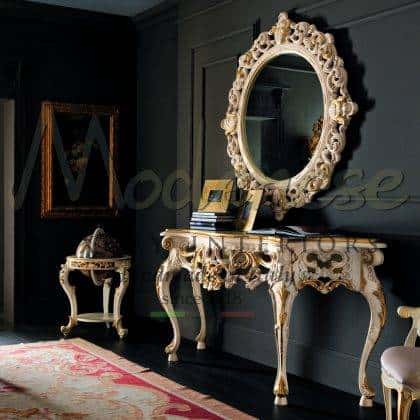 Дизайнерское зеркало в дворцовом стиле классический дизайн итальянское высокое качество уникальный дизайн на заказ роскошный декор элитных интерьеров в стиле классика французский итальянский стиль элитная европейская мебель