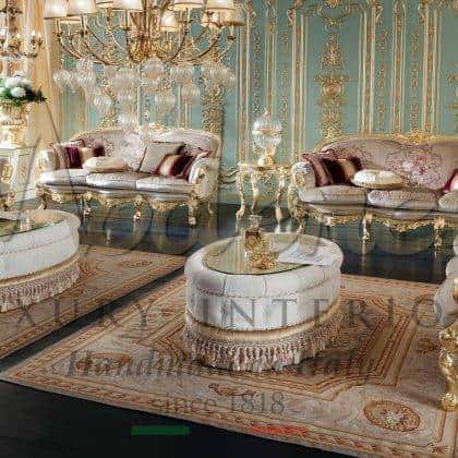 Мебель премиум класса итальянская роскошная гостиная в классическом стиле элитный эксклюзивный декор мебель из массива дерева на заказ 100% сделано в италии