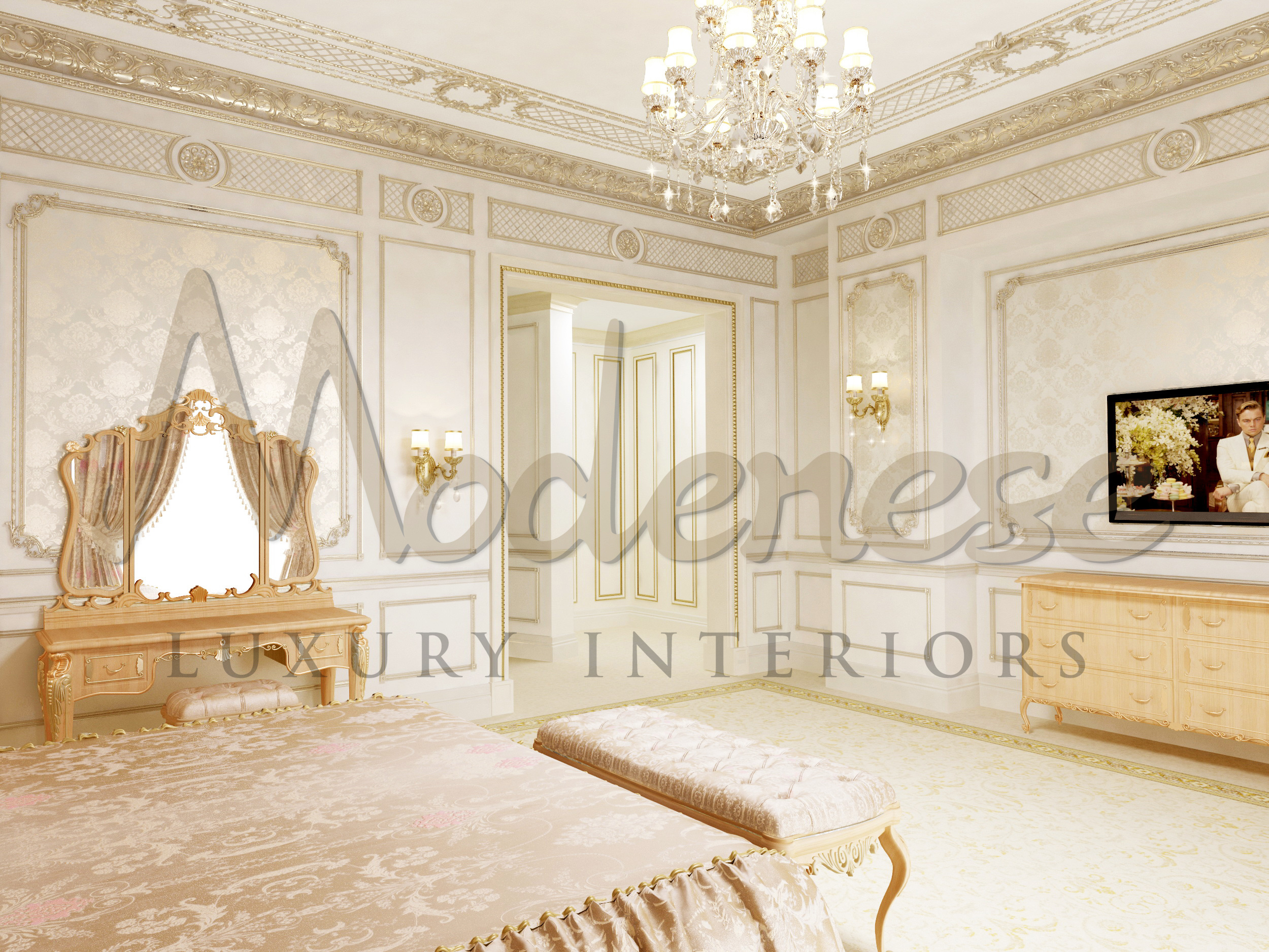 Gorgeous Bedroom Design Idea From Modenese Luxury Interiors Team