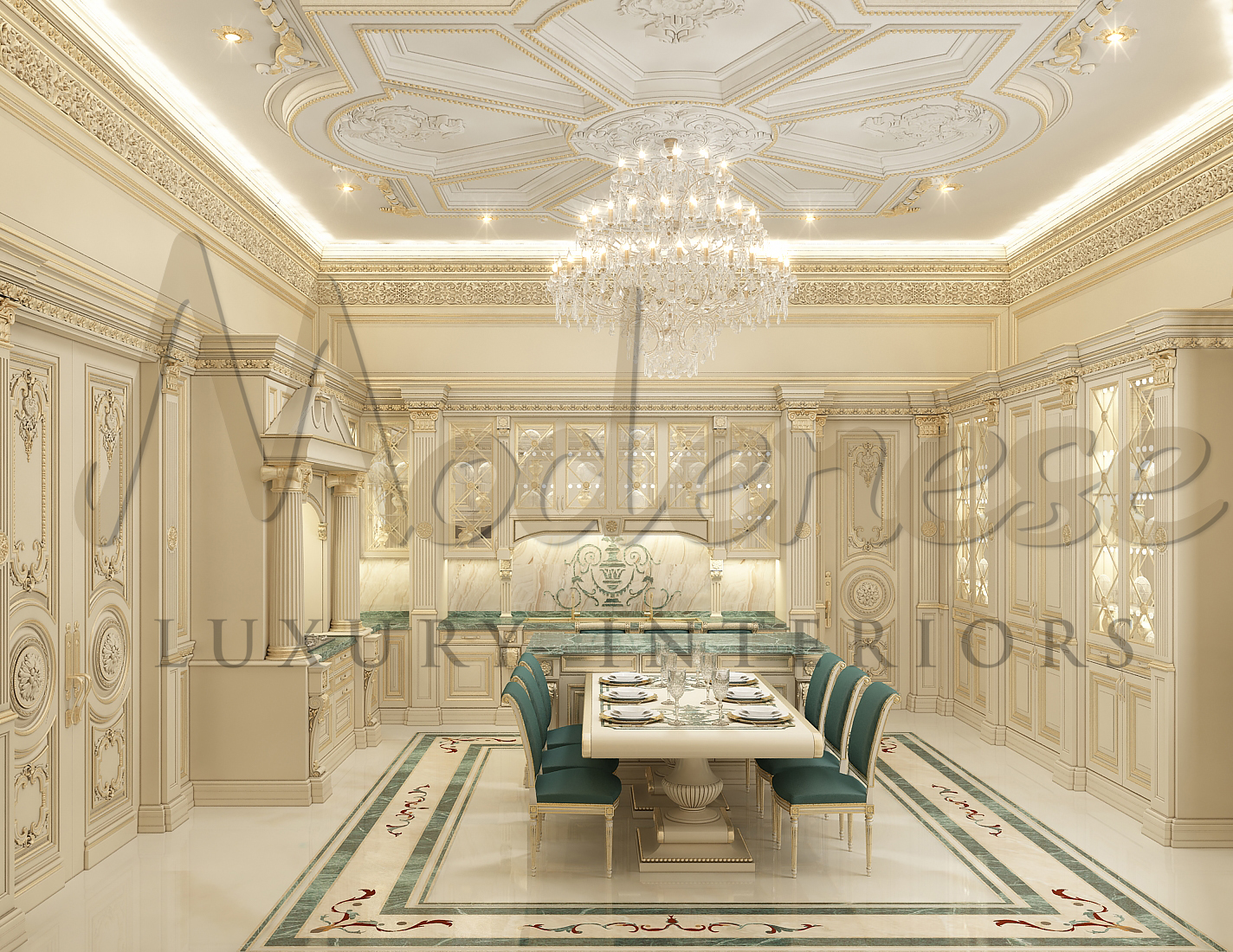 Traditional handcrafted furniture made in Italy and best interior design projects in baroque style. Turnkey interior design projects in Jeddah.